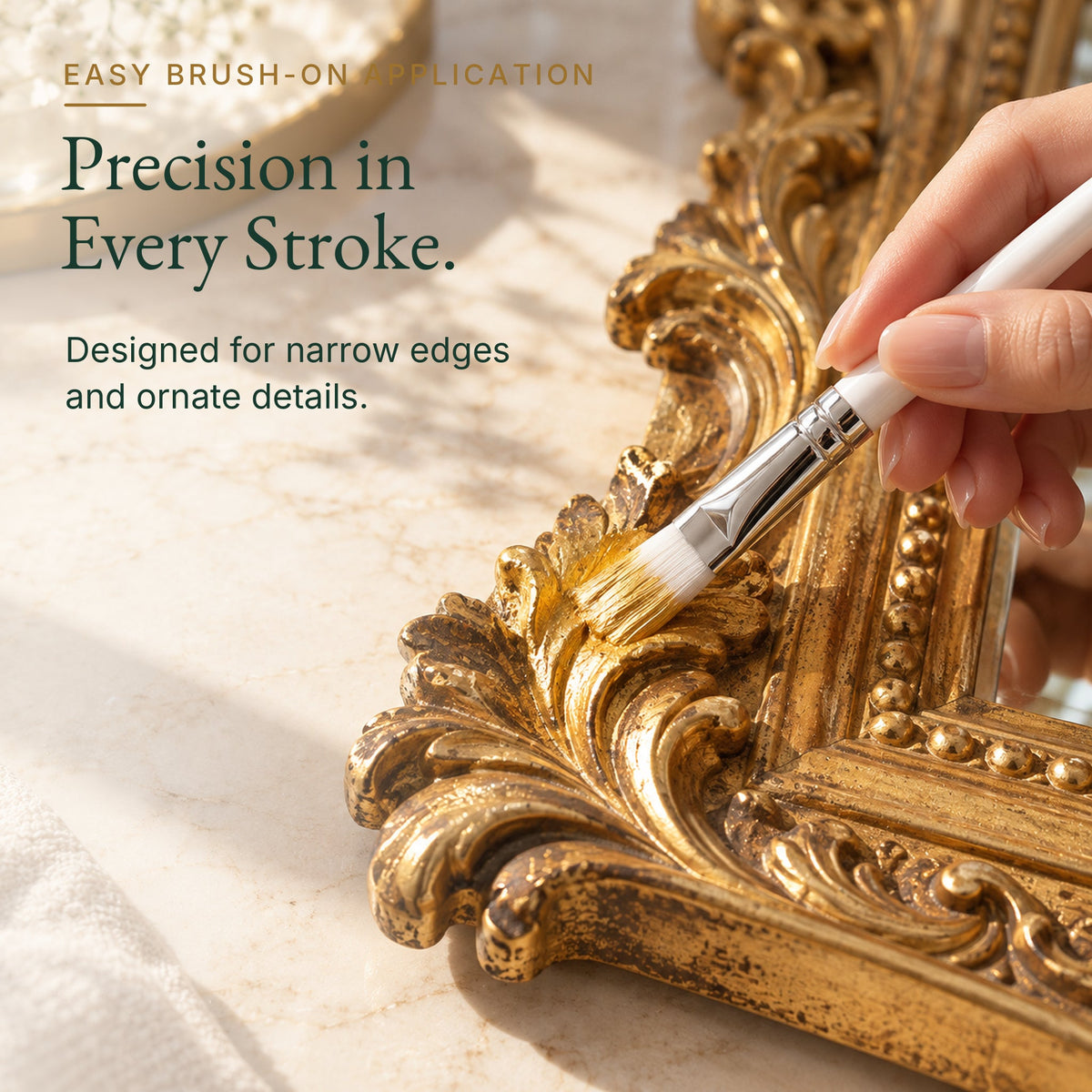 🎁 BUY 1 GET 1 FREE | Metallic Gold Touch-Up Paste: Restore Faded Gold Accents & Bring New Life to Your Furniture ✨