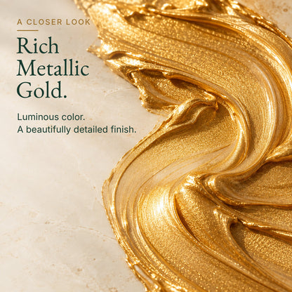 🎁 BUY 1 GET 1 FREE | Metallic Gold Touch-Up Paste: Restore Faded Gold Accents & Bring New Life to Your Furniture ✨