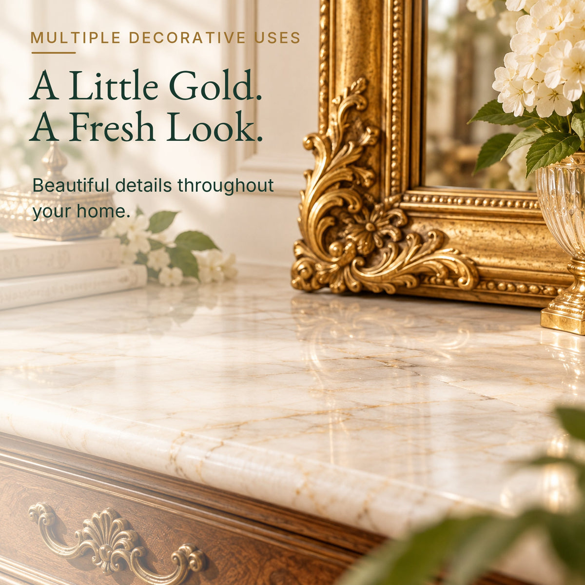 🎁 BUY 1 GET 1 FREE | Metallic Gold Touch-Up Paste: Restore Faded Gold Accents & Bring New Life to Your Furniture ✨
