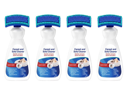 No-Wash Carpet & Sofa Cleaner with Brush